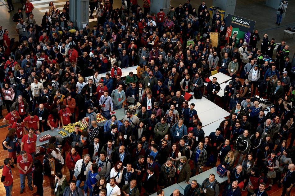 Group photo WordCamp Madrid 2019